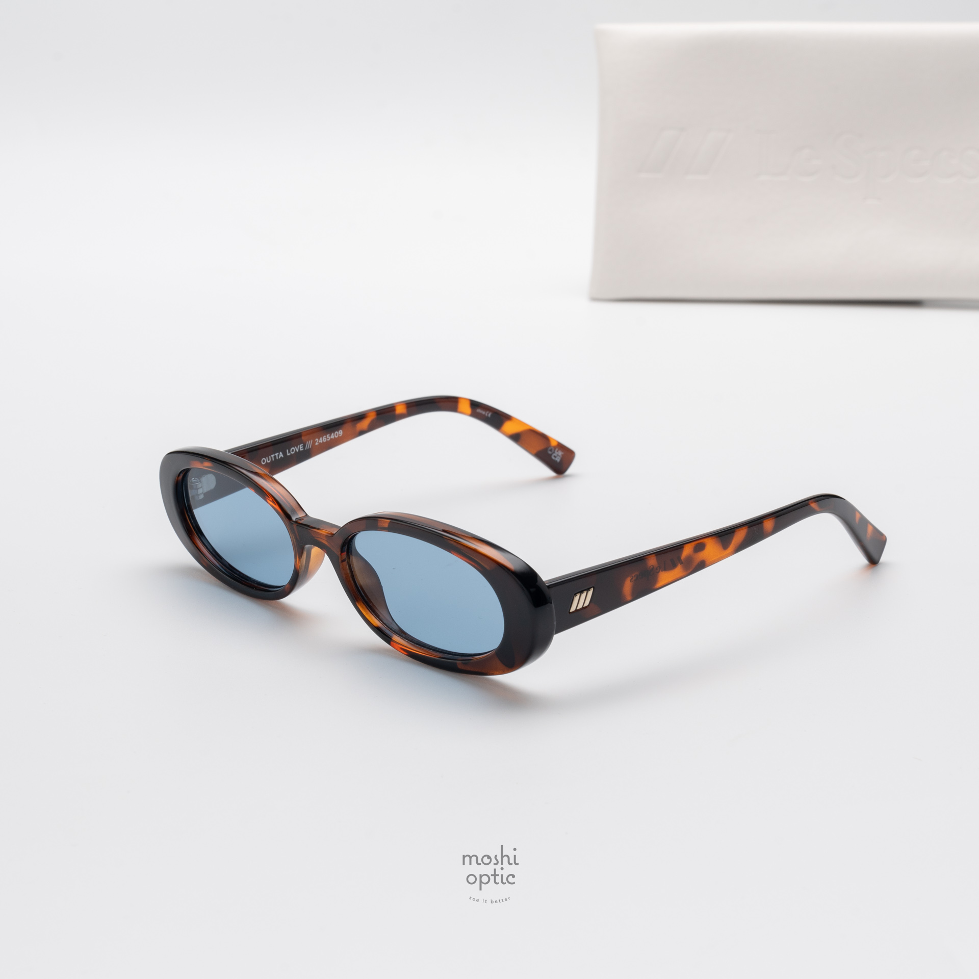 แว่นกันแดด Le Specs LSP2465409 Outta Love Teal Tint