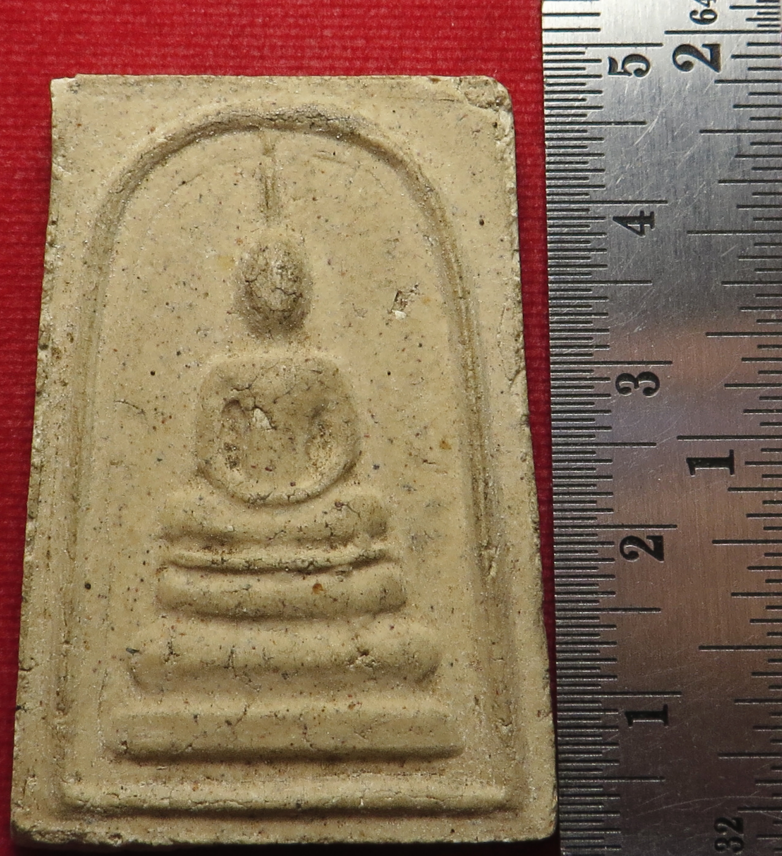 1129 พระสมเด็จจัมโบ้ (ใหญ่) หลังยันต์ เนื้อผงพุทธคุณ ผสมมวลสารมาก เนื้อแกร่ง เกจิอาจารย์ ยุคเก่า (รับประกัน พระแท้ + ส่งฟรี ทั่วประเทศ)