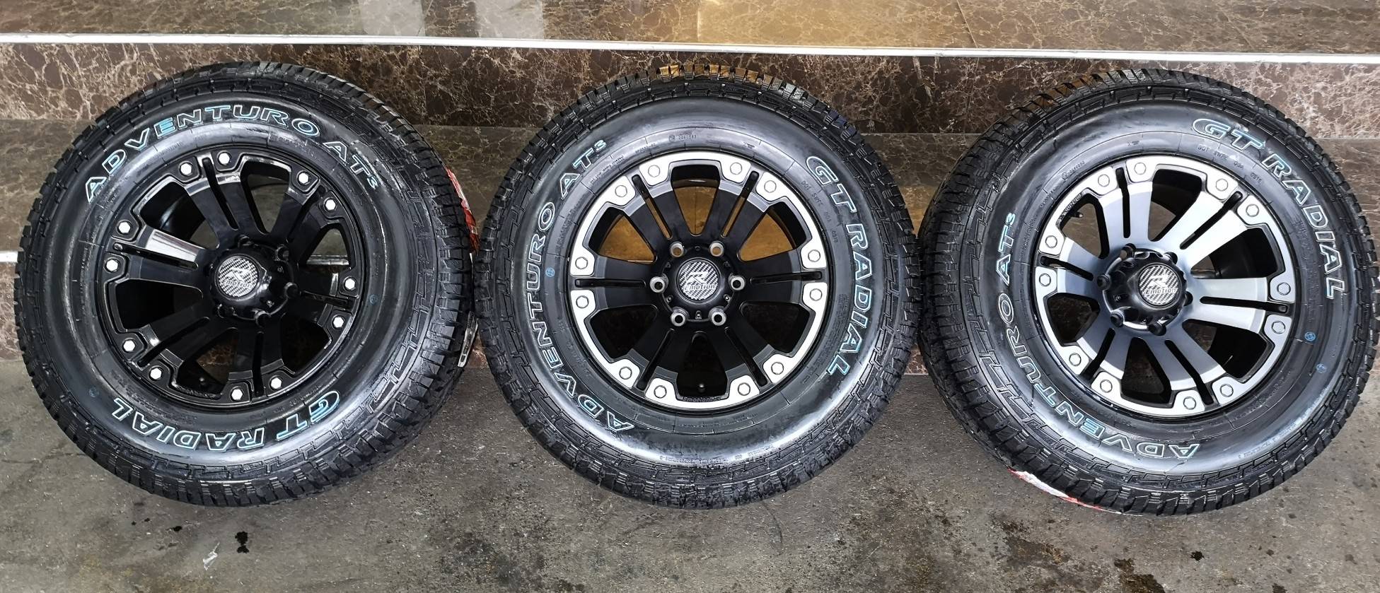 ล้อ OFF-ROAD ขอบ16 พร้อมยางราคาถูก