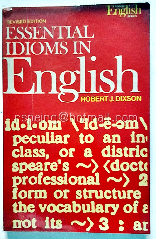 Essential Idiom in English Revised Edition