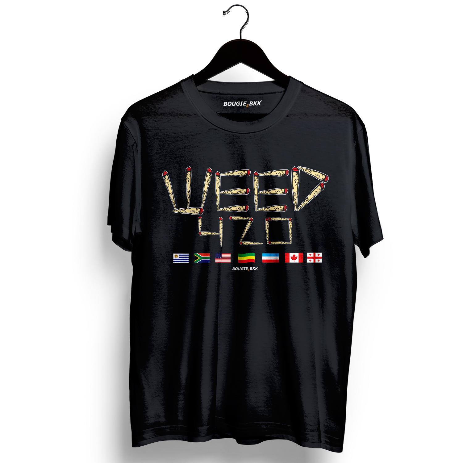 WEED 420 นานาชาติ tshirt