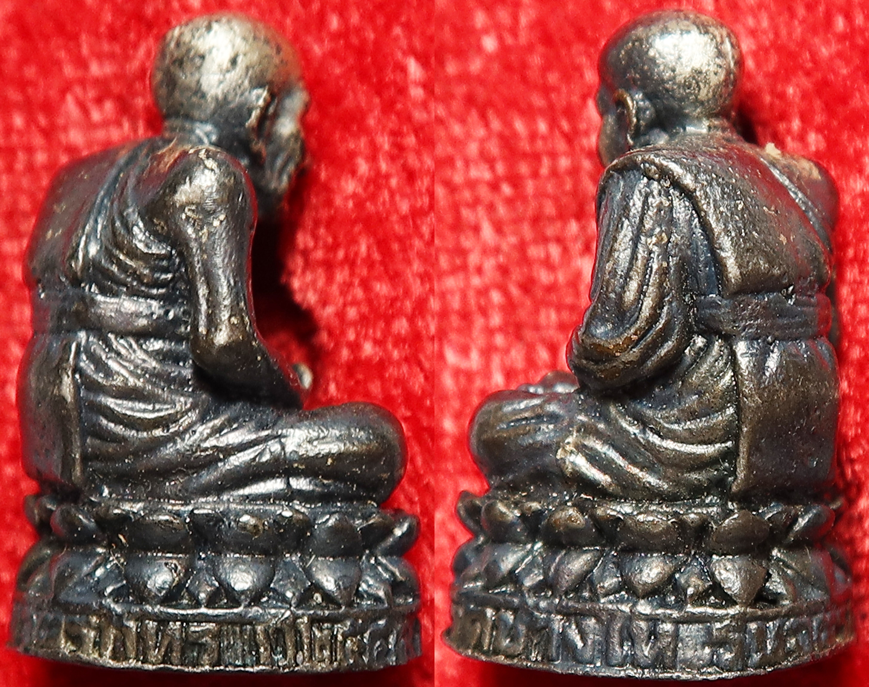 399 รูปหล่อ หลวงปู่ทวด วัดช้างให้ รุ่นจตุรภัทร เนื้อเงิน ตอกโค๊ต ปี 2544