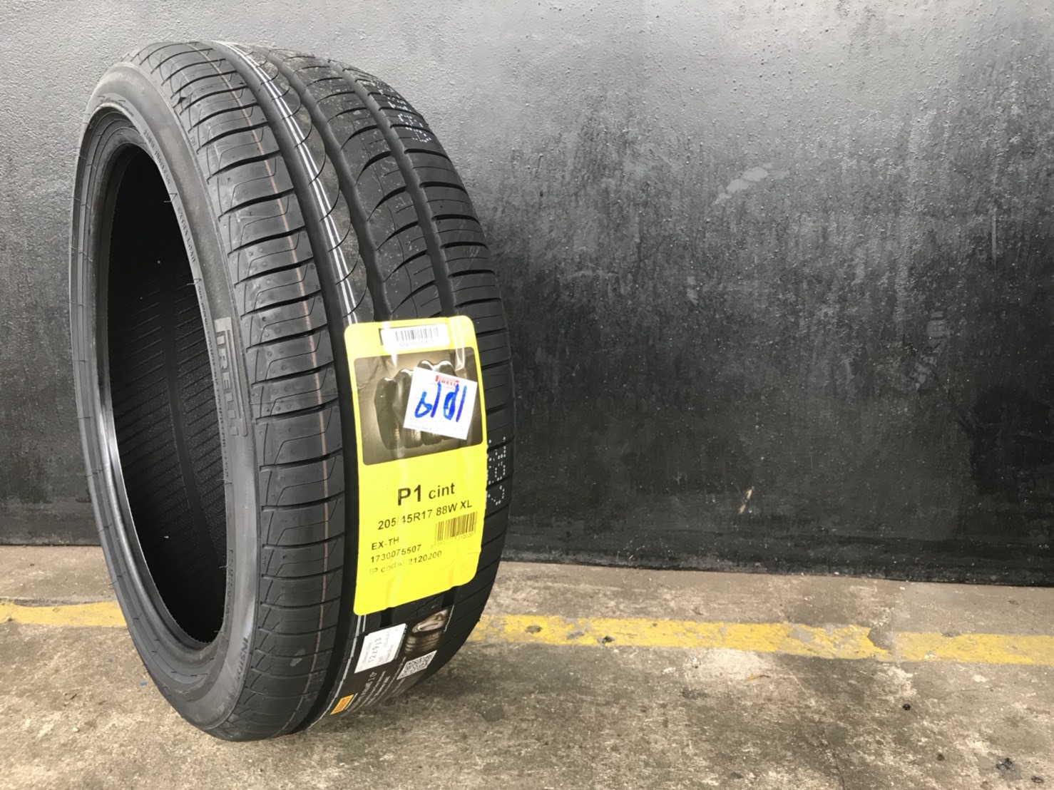 #แนะนำยางใหม่ #คุณภาพดีเยี่ยม #ราคาสุดคุ้ม #PIRELLI_CINTURATO_P1 205/45R17 ปี18