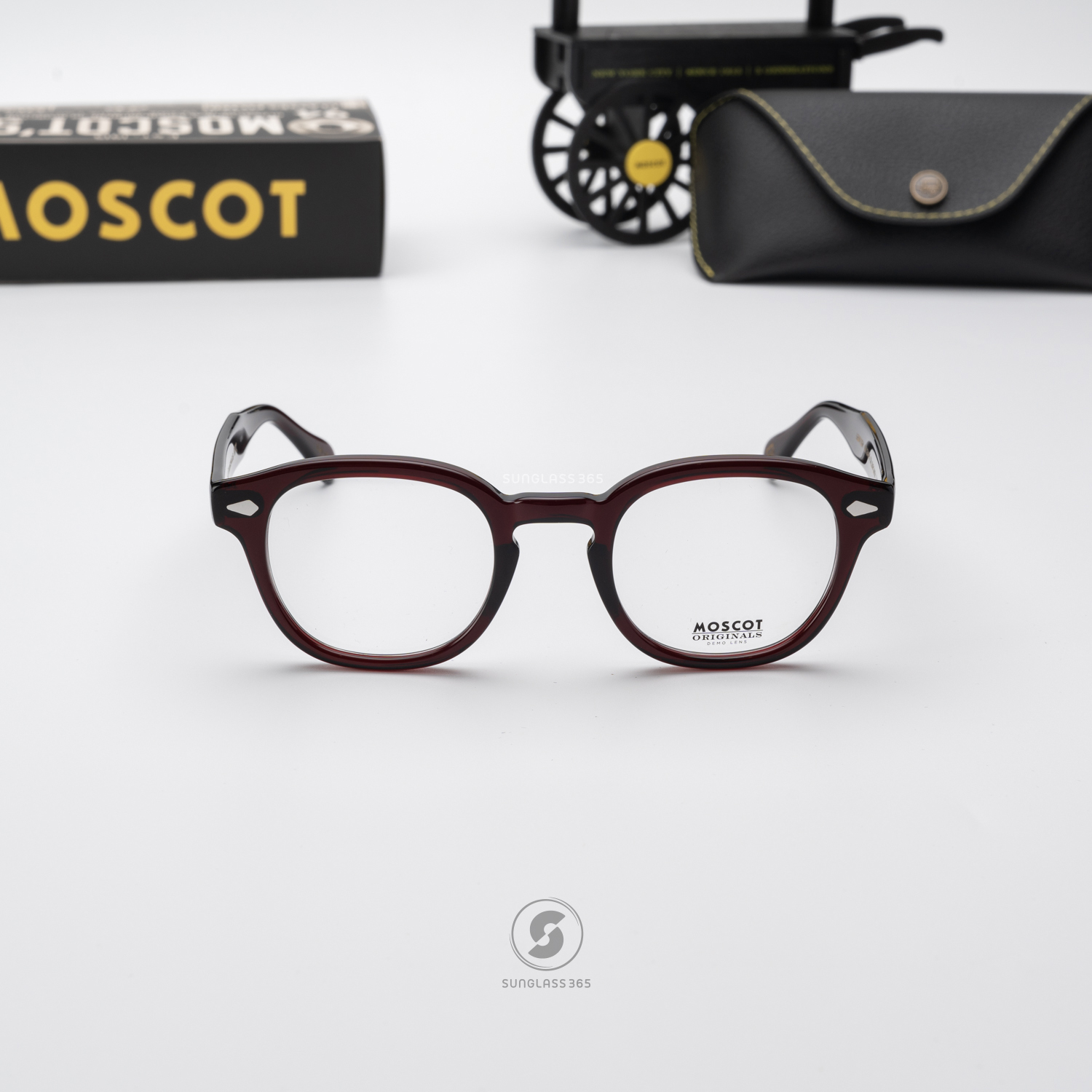 แว่นสายตา Moscot Lemtosh Col. Burgundy