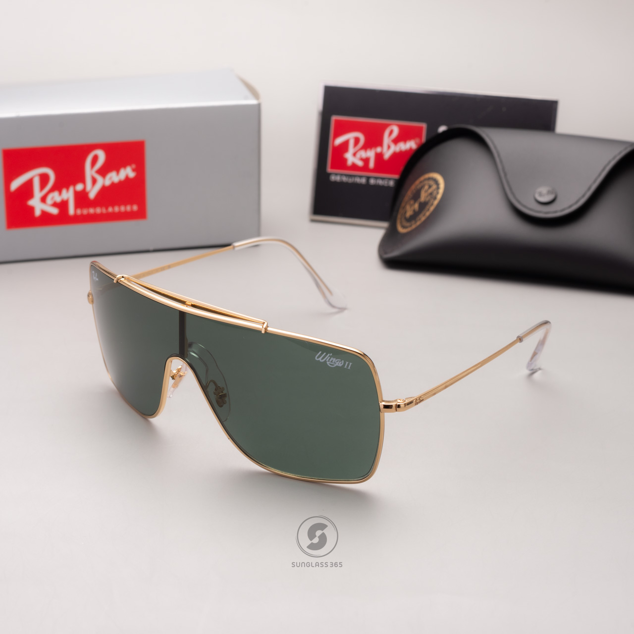 RayBan RB3697 Wings II 905071 Gold