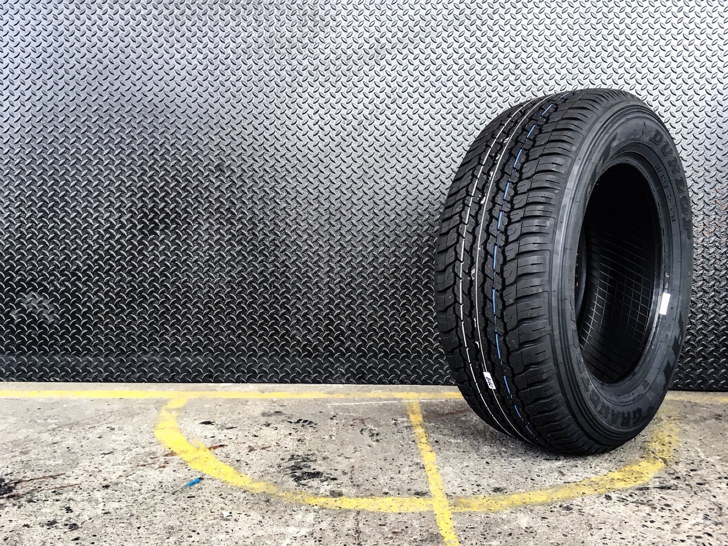 DUNLOP 2GRANDTREK AT25 265-60-18 เส้น 6500 ปี18 (ตัวหนังสือขาว)