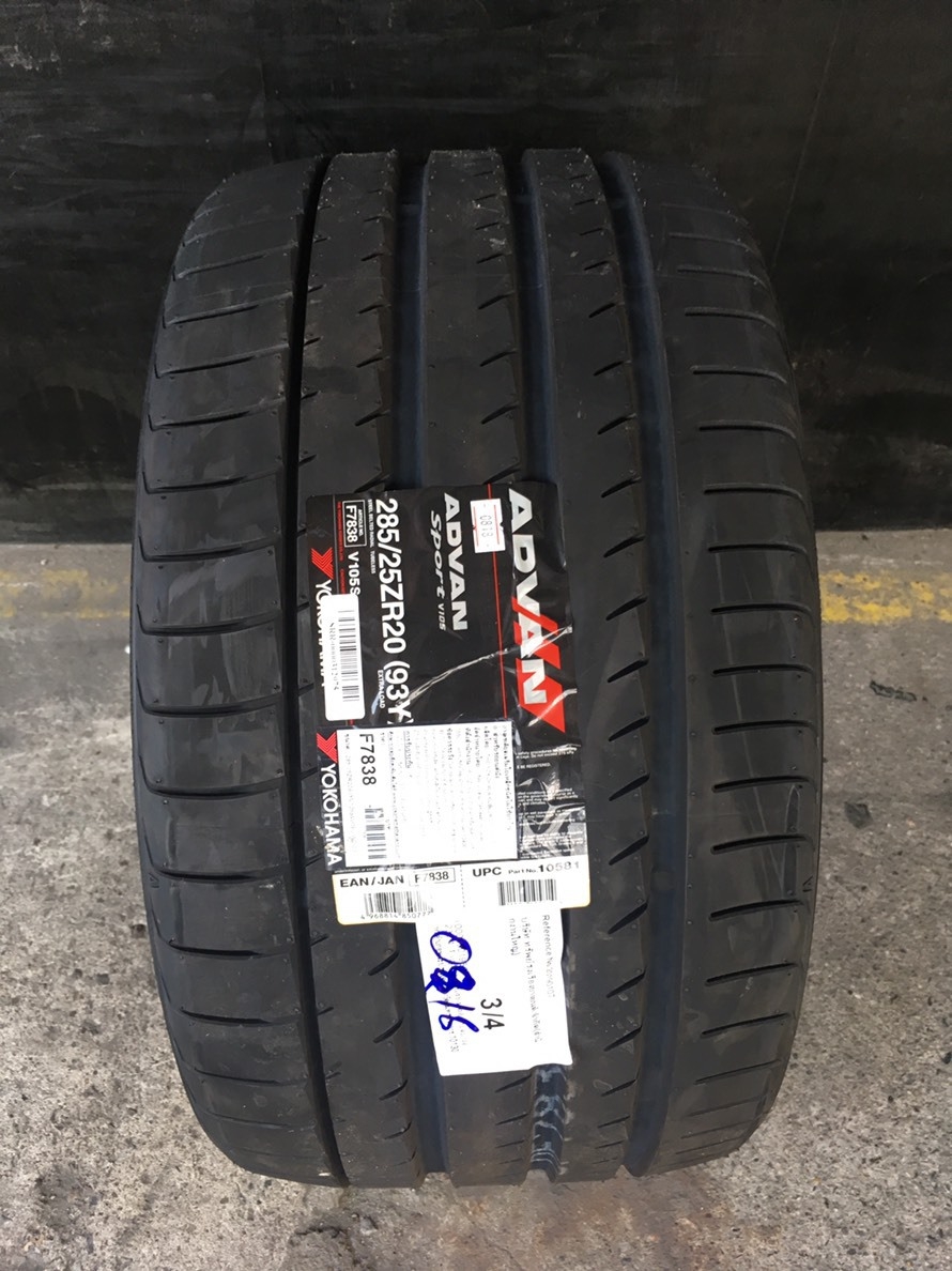 YOKOHAMA V105 285/25-20 เส้น 13500 ปกติ 17900 ปี18