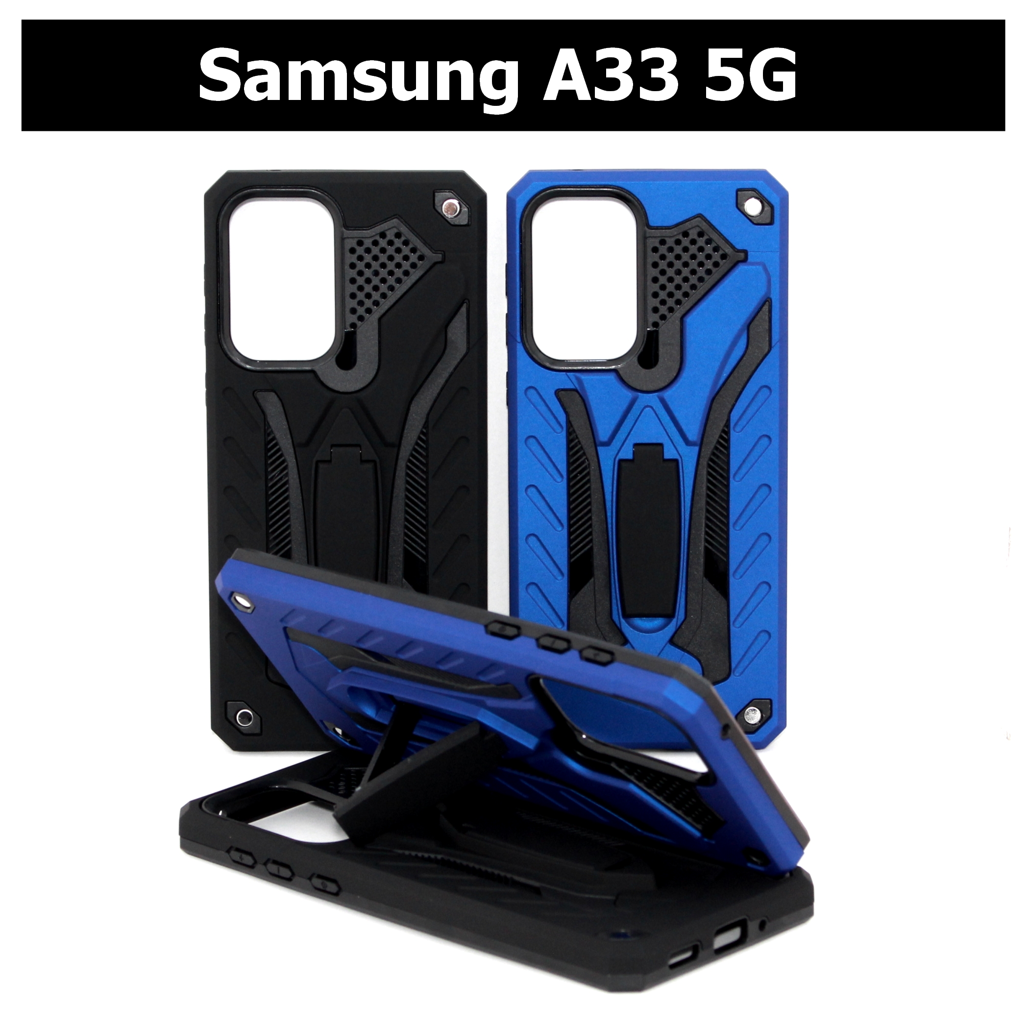 เคส Samsung A33 5G - เคสหุ่นยนต์ ซัมซุง กันกระแทก วางตั้งได้