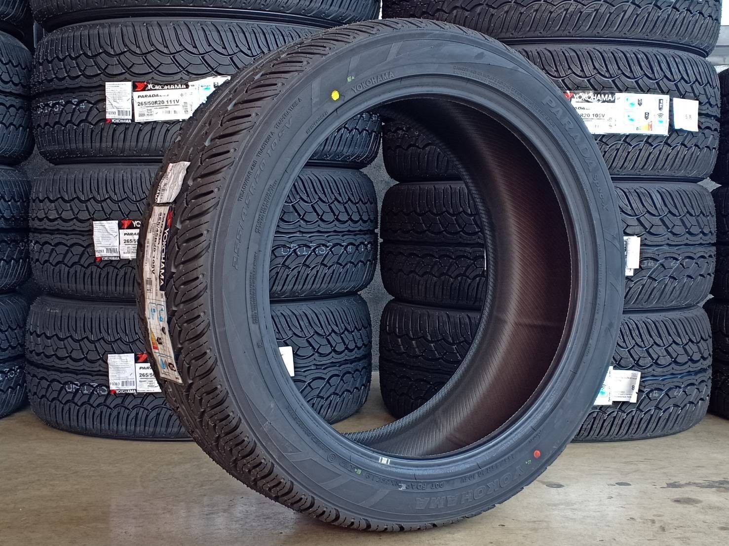 ยางใหม่ YOKOHAMA PARADA 255/45-20 ราคาพิเศษ