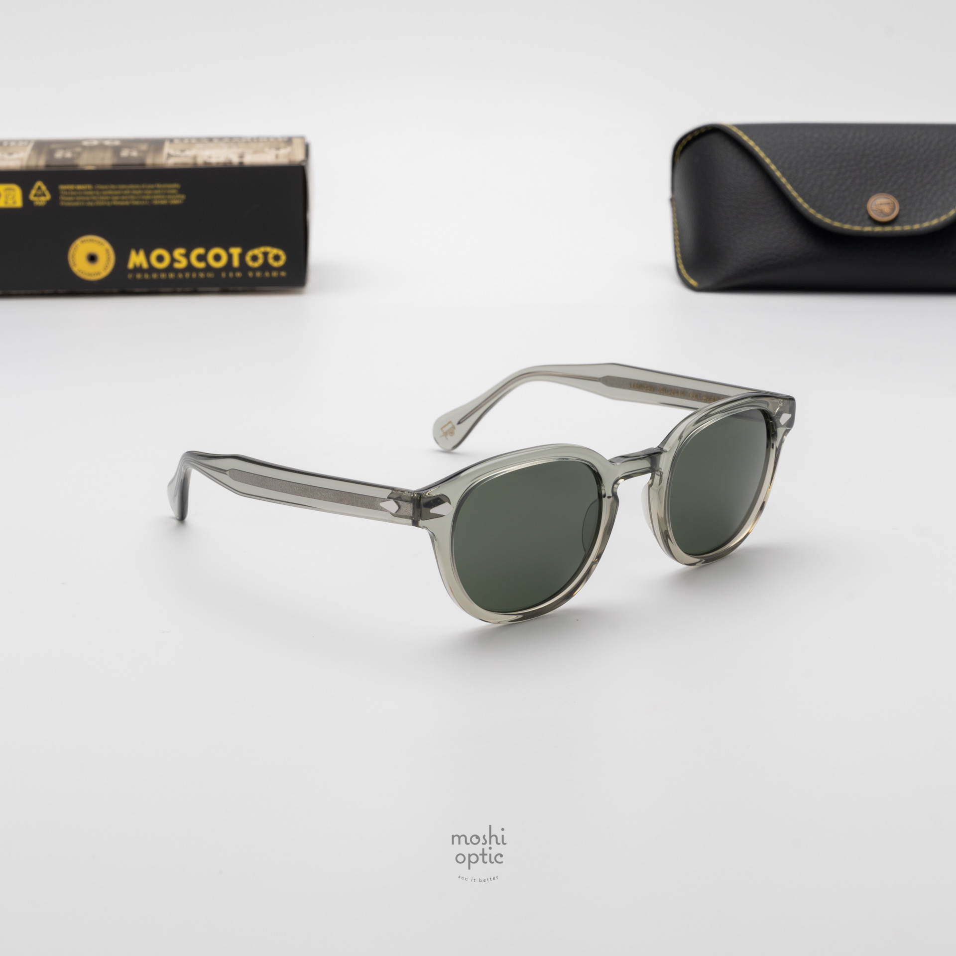 แว่นกันแดด Moscot Sun Lemtosh Sage G-15