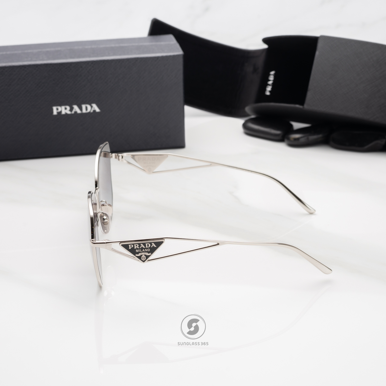 PRADA PR57YS 1BC5D1 Silver
