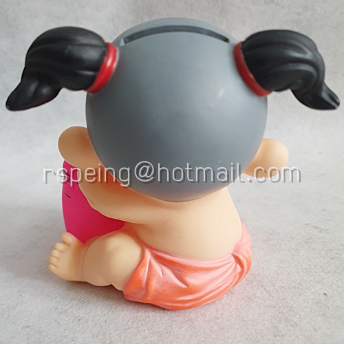 กระปุกออมสิน ธนาคารออมสิน เด็กชายไทยผมแกละ