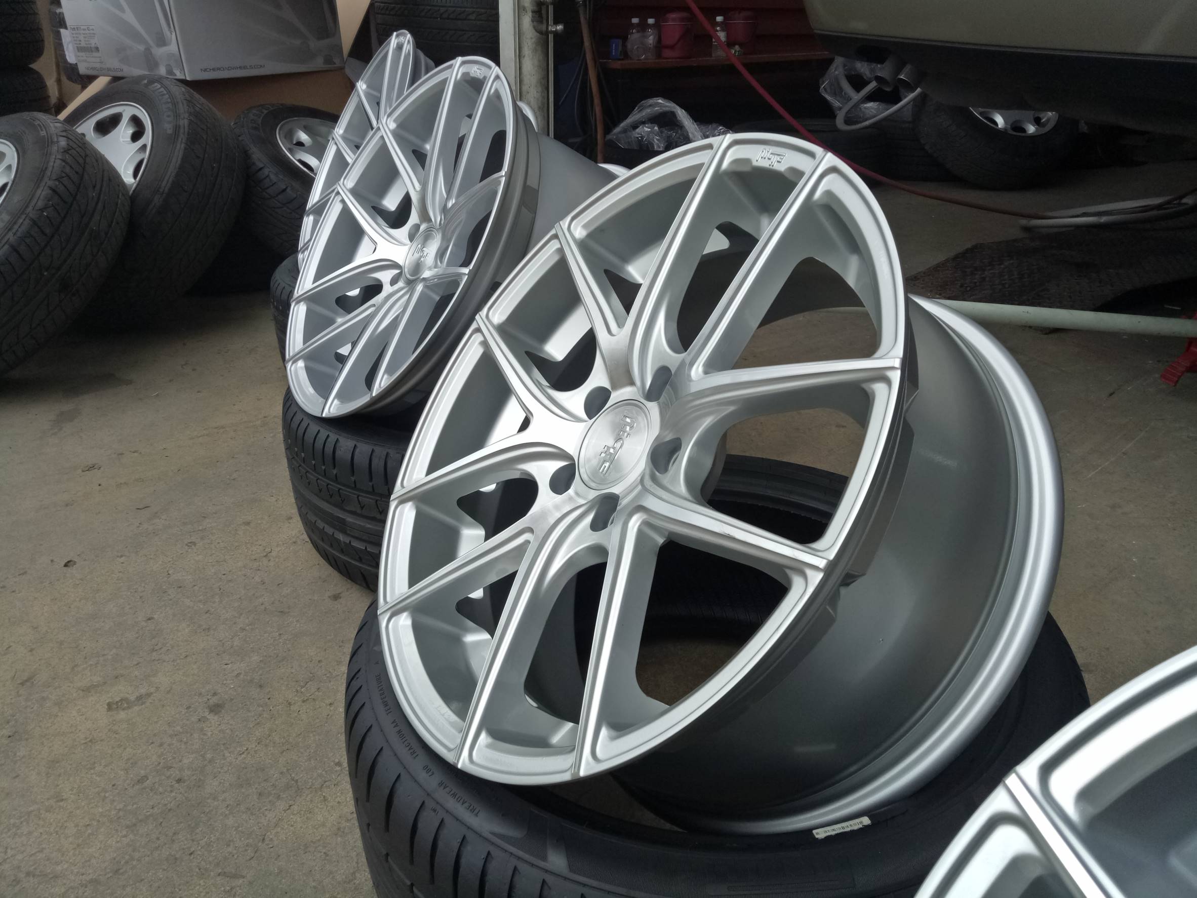 ล้อแท้ NICHE TARGA ขอบ18 ราคาถูก