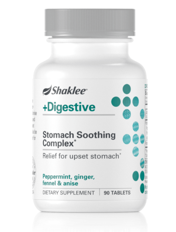 (พร้อมส่งในไทย) ซื้อ 1 แถม 1 สมุนไพรแก้ปวดท้อง ท้องเสีย ท้องอืด ขับลมStomach Soothing Complex* 90 เม็ด
