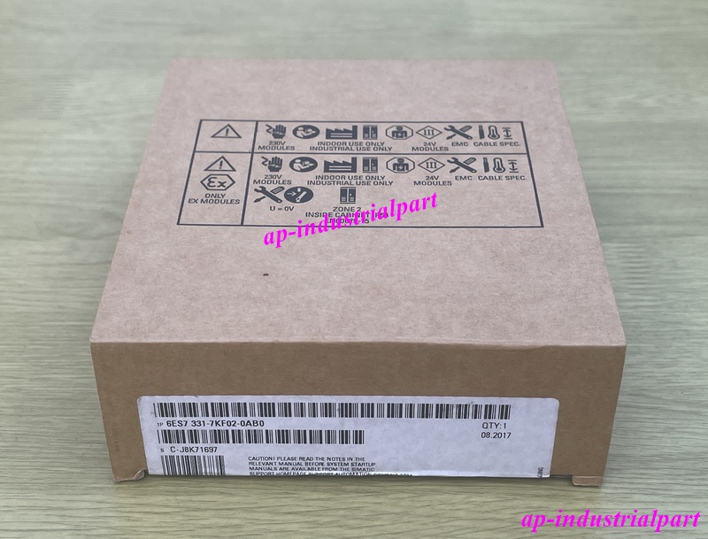 SIEMENS 6ES7 331-7KF02-0AB0 SIMATIC S7-300 ANALOG INPUT MODULE SM331 สินค้าใหม่