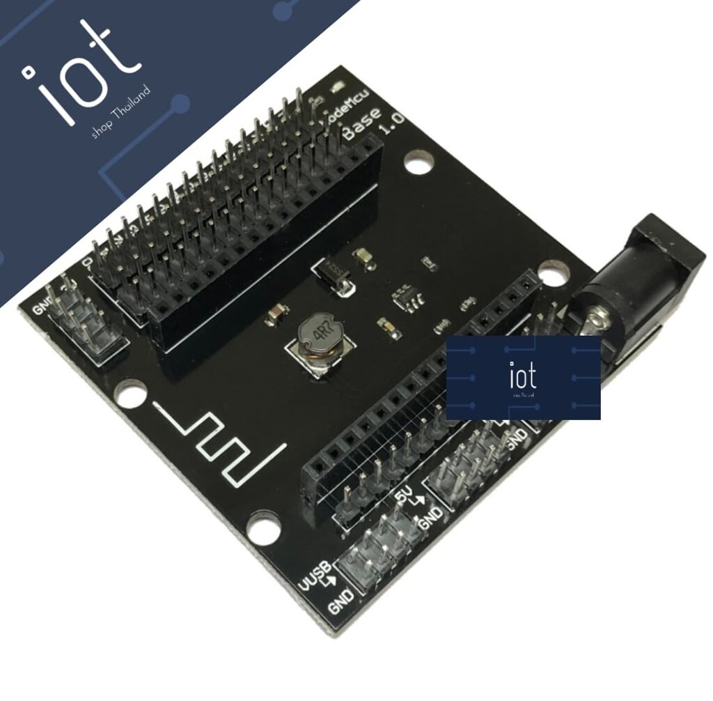 NodeMCU Base Ver 1.0 for ESP8266 NodeMCU (ใช้คู่กับ NodeMCU V3)