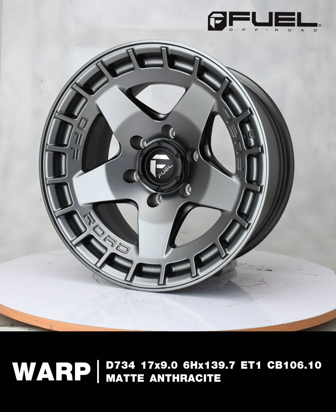 ล้อแท้ FUEL KMC ขอบ17 ราคาเริ่มต้นวงละ 7000-12000 บาท