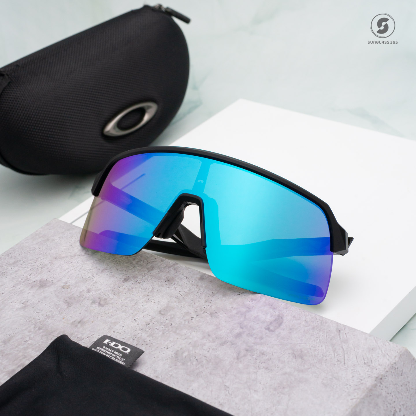 OAKLEY OO9463A-11 Sutro Lite(A) Matte Black Prizm Sapphire