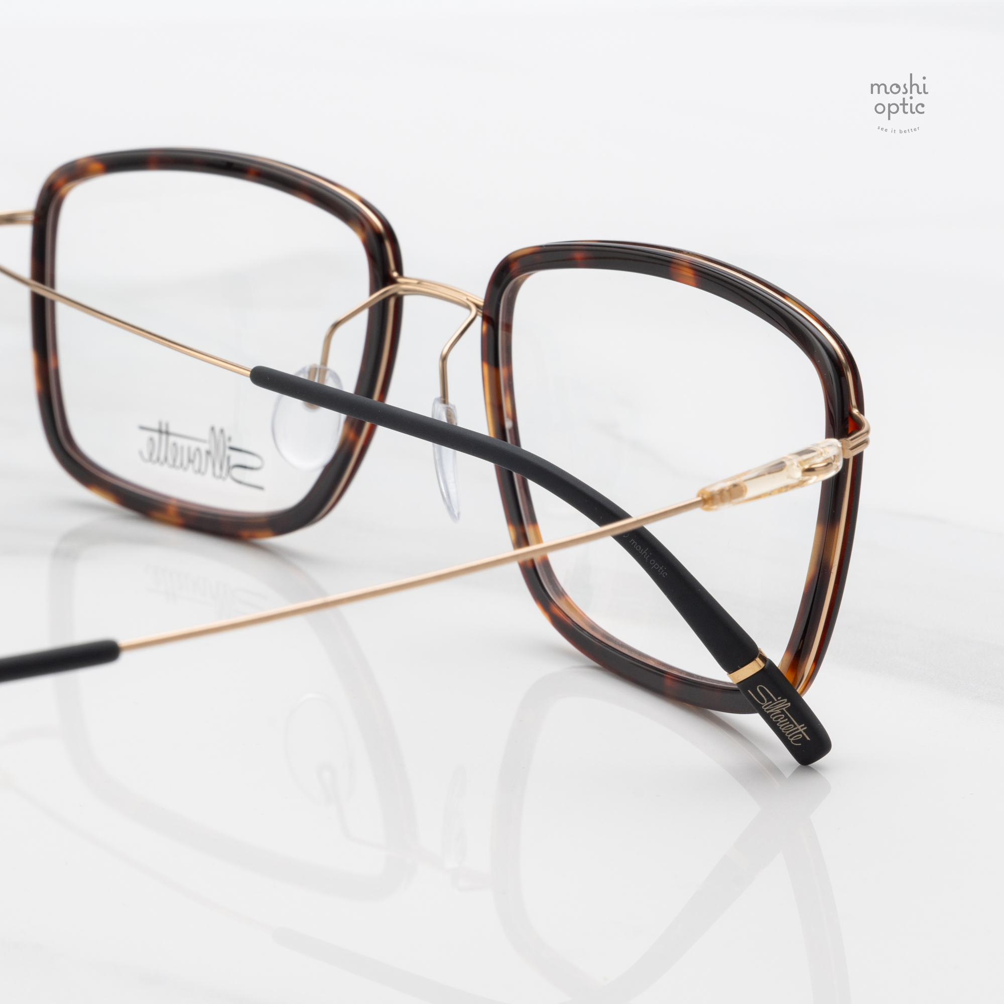 กรอบแว่น Silhouette Dynamics Colorwave Contour 5580 7531