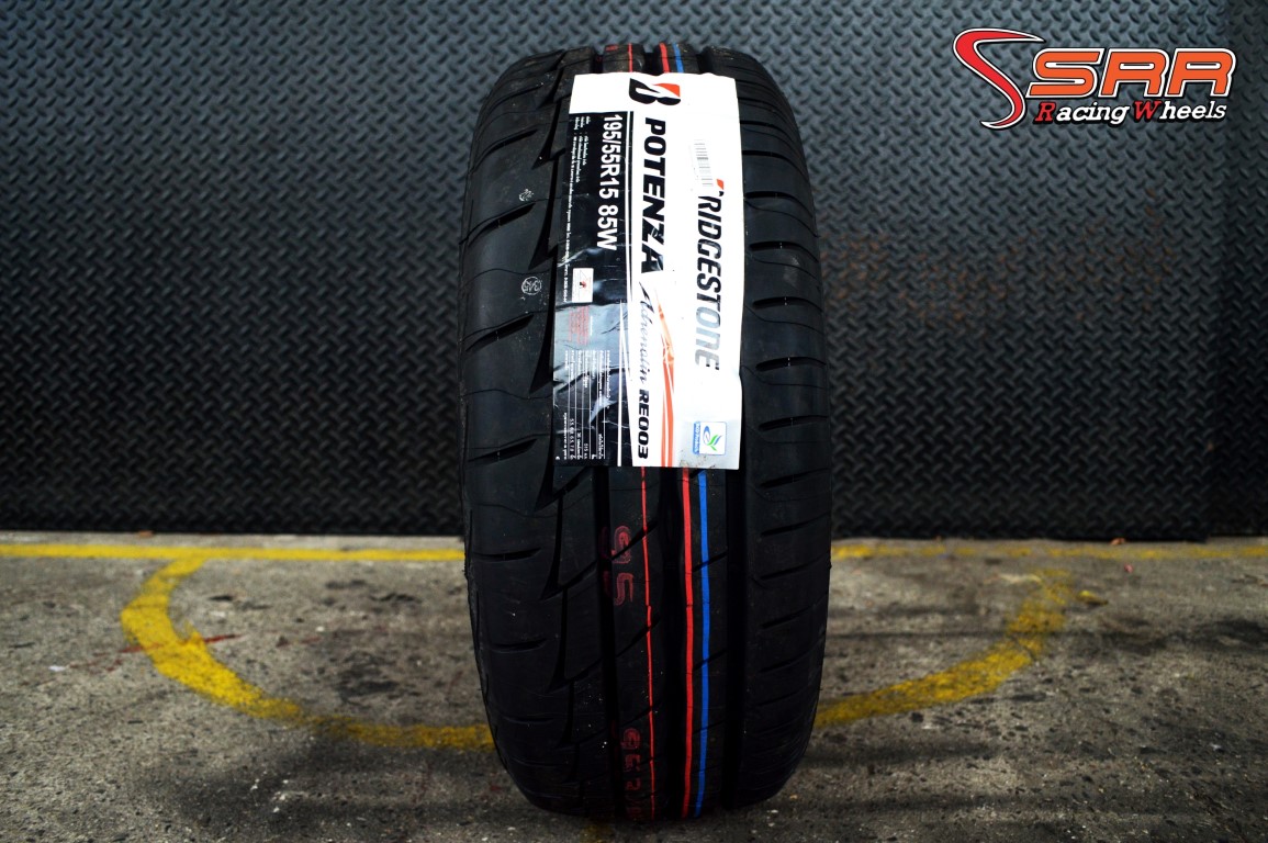 ยางเข้ามาใหม่ BRIDGESTONE RE003 195/55-15 ปี18 ราคาพิเศษ