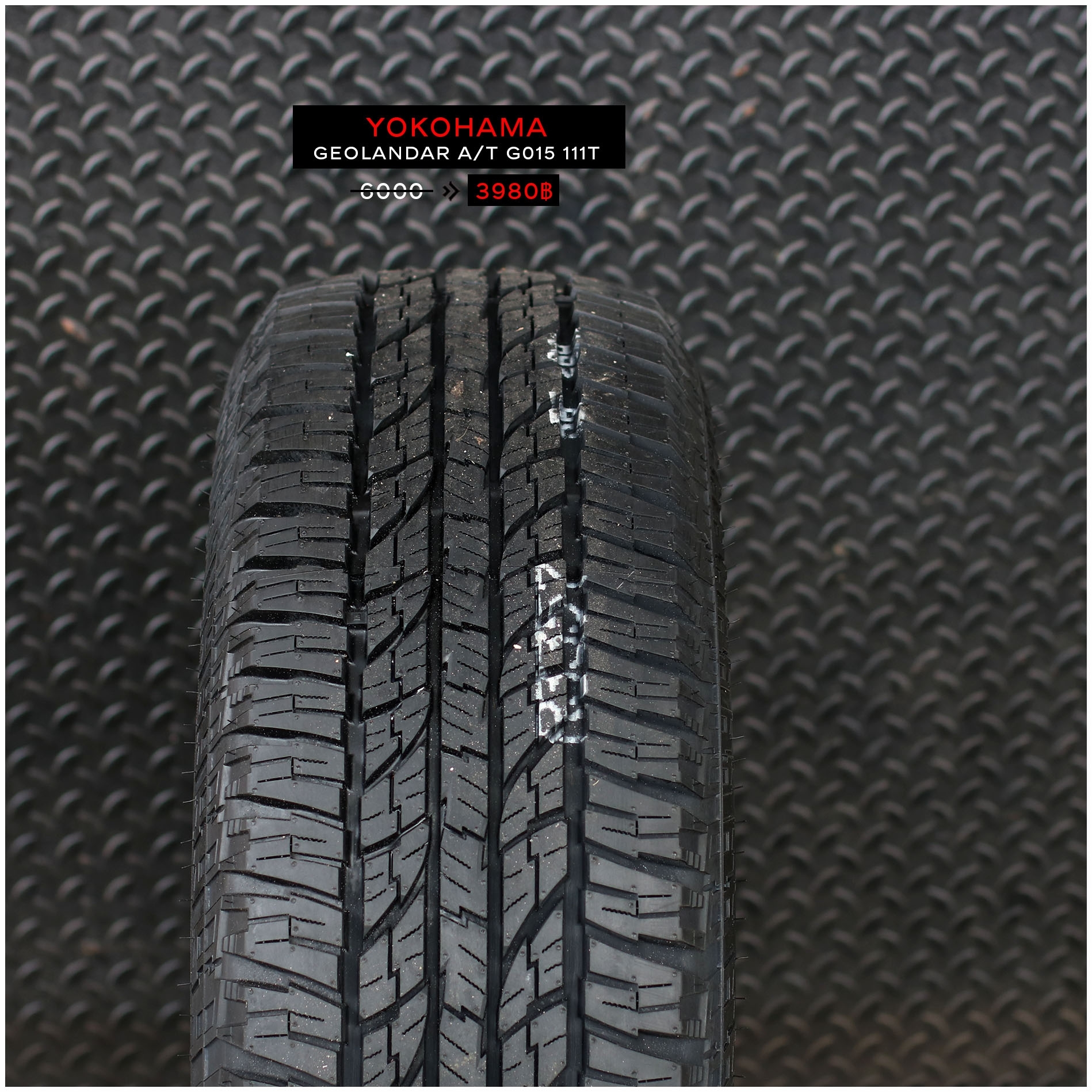 YOKOHAMA GEOLANDAR AT G015 265W70S16 เส้น 3980 ปี17 ปกติ 6000