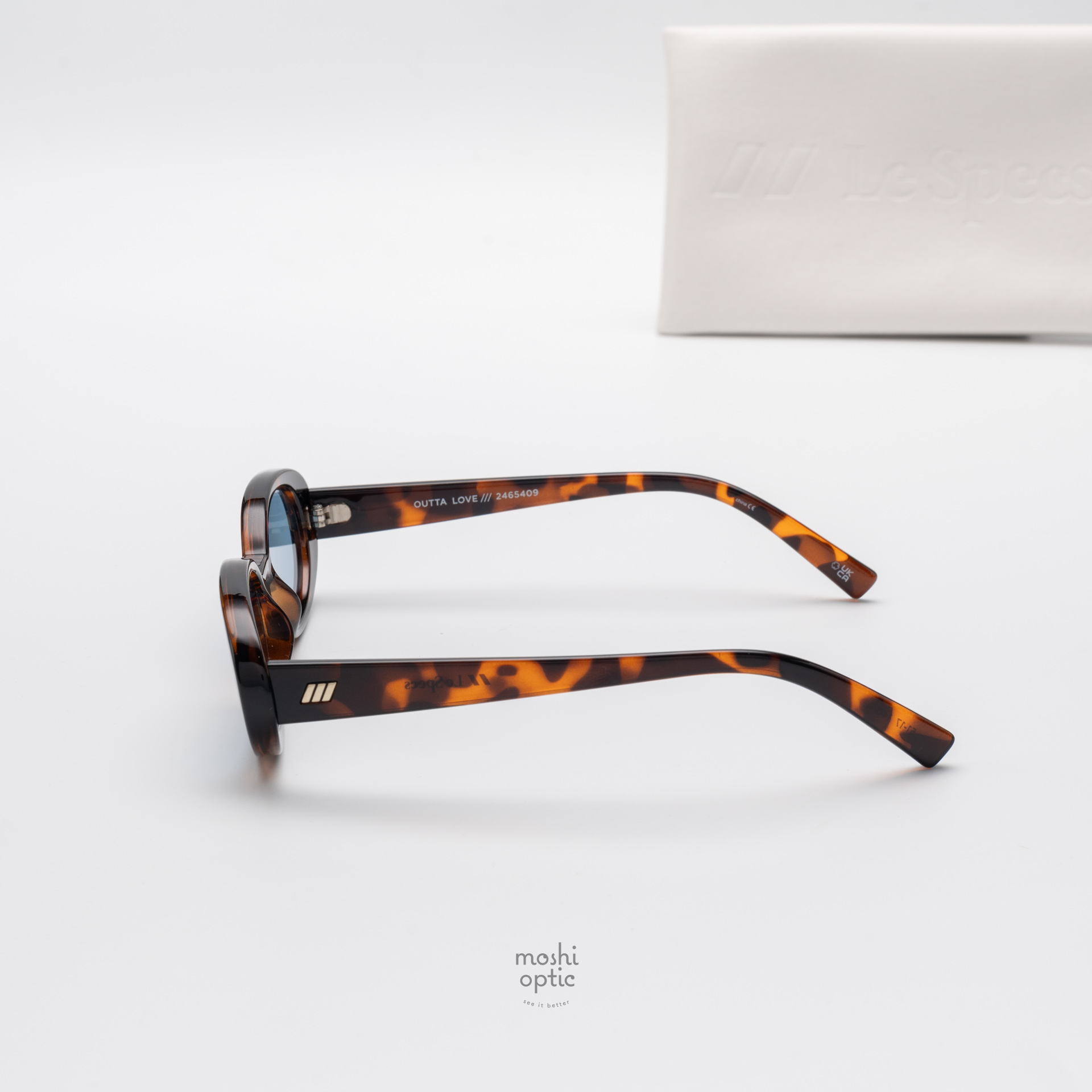 แว่นกันแดด Le Specs LSP2465409 Outta Love Teal Tint