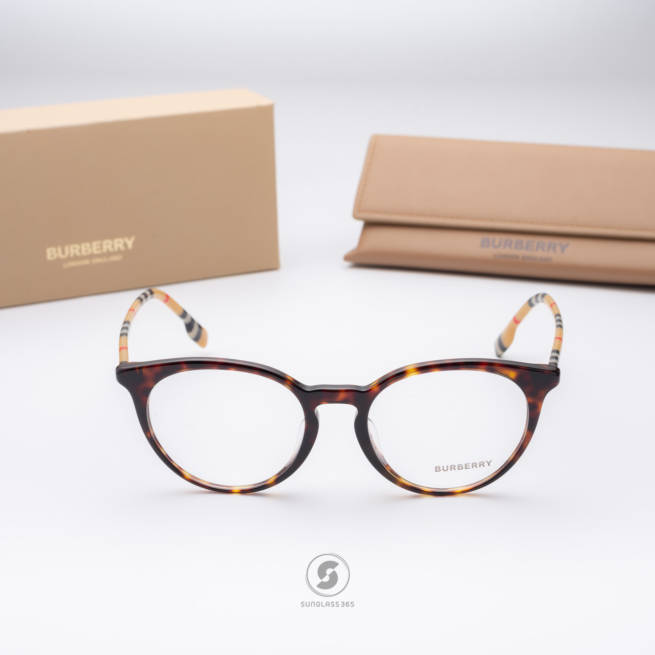 BURBERRY BE2318F CHALCOT 3854 Dark Havana
