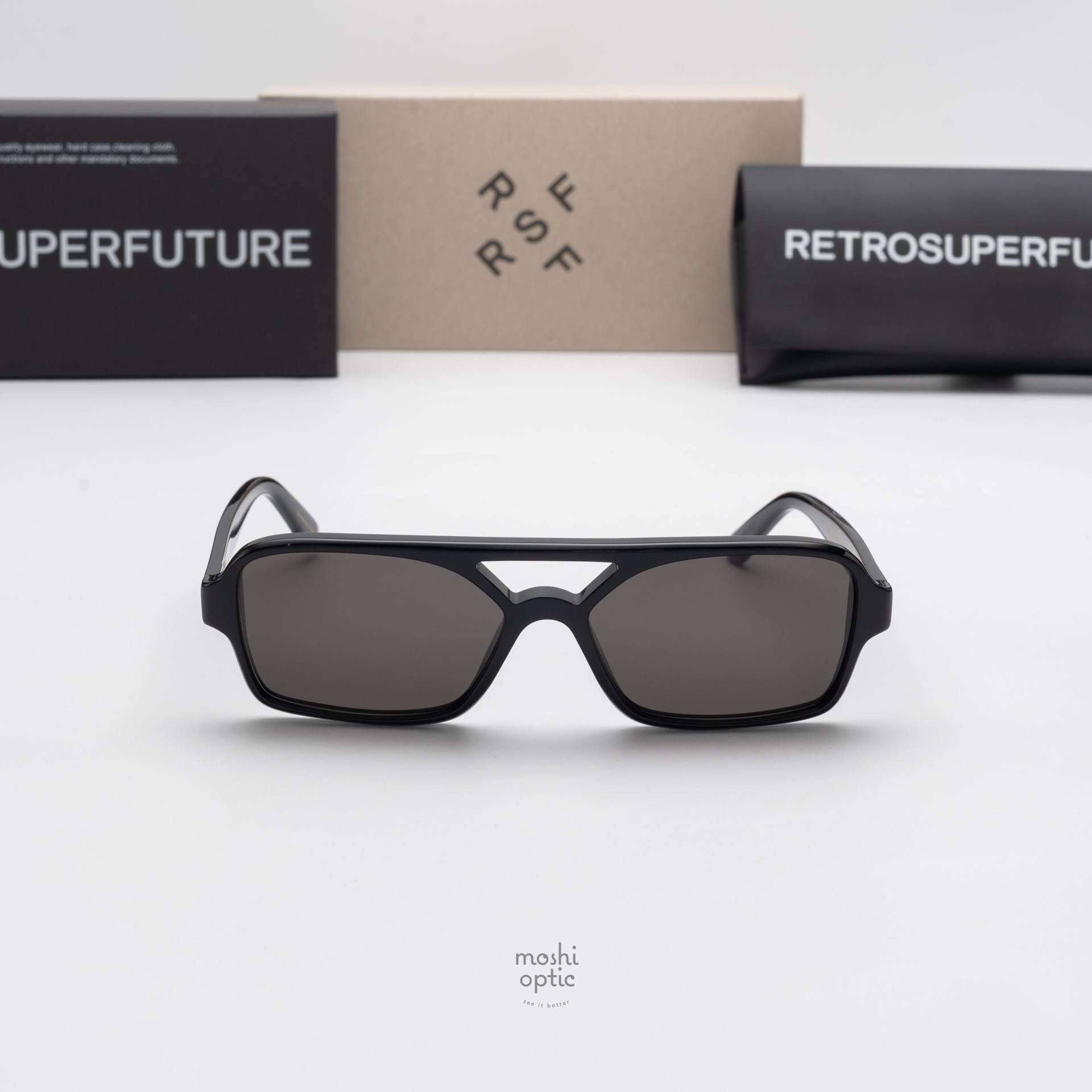 แว่นกันแดด SUPER SP XTA Vico Black