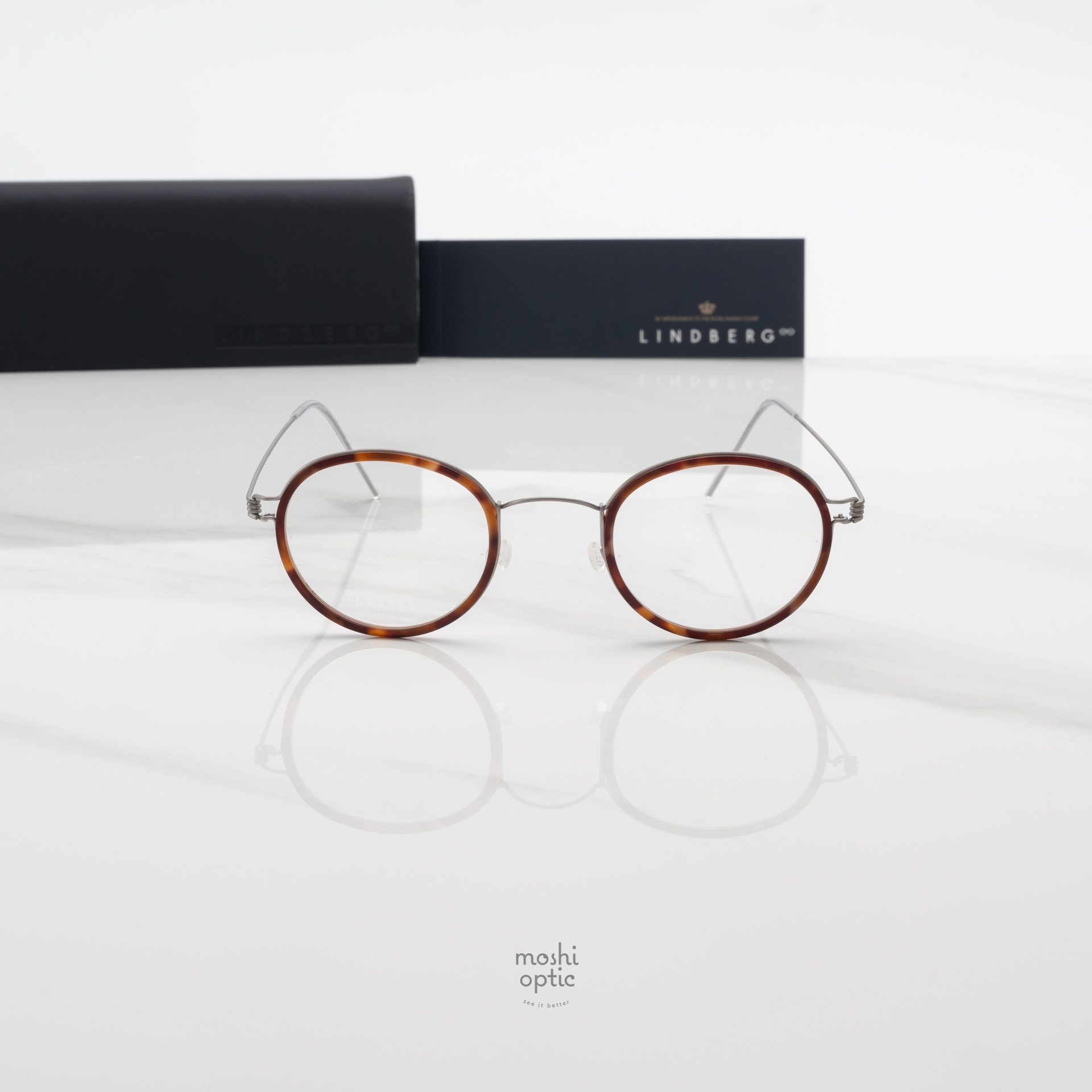 แว่นสายตา Lindberg Air Titanium Rim 086 1505L Lex 10
