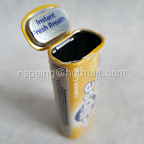 กล่องลูกอมเคี้ยวหนึบ Eclipse Chewy Mints Lemon Lime