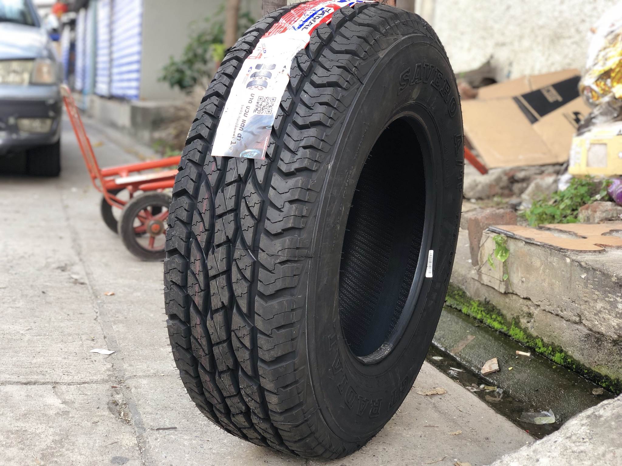 ยางใหม่ GT RADIAL SAVERO A/T PLUS 265/70-16 เส้น 2750 ปกติ 3500 ปี17
