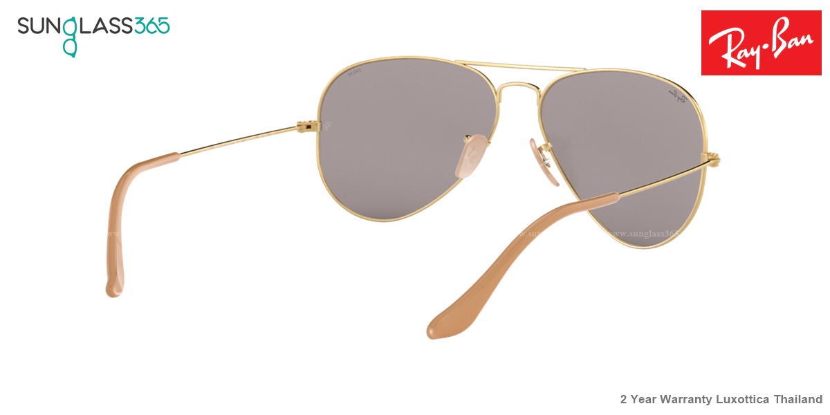 Ray Ban Aviator Evolve RB3025 9064V8 Grey Photochromic