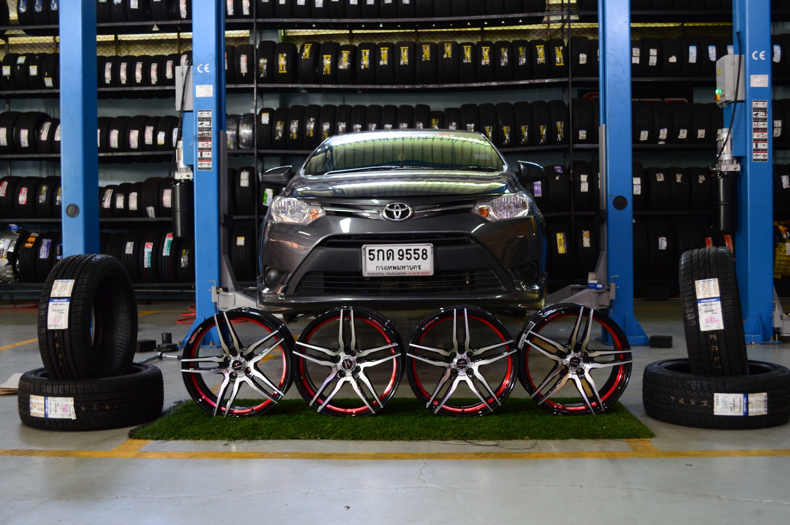 ล้อแท้ YACHIYODA SX4 ขอบ17 ตัวใหม่ ราคาถูก