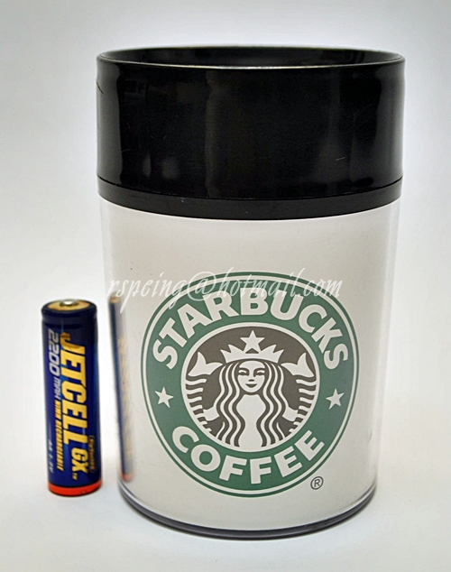 กระบอกน้ำเก็บความร้อน-เย็น Starbucks Coffee ขนาดเล็ก ไม่มีลวดลาย