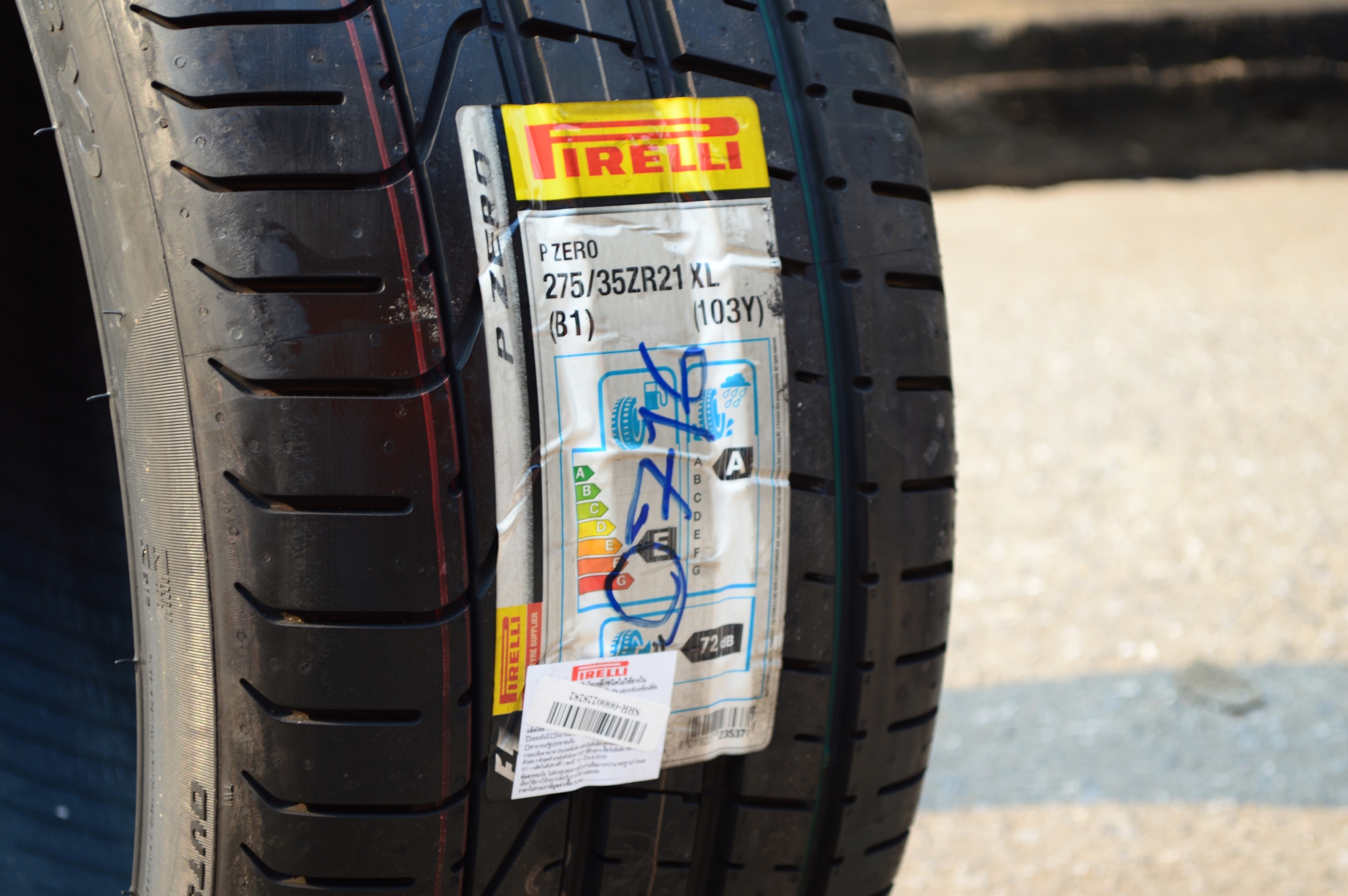 PIRELLI ZERO 275/35-21 เส้น 12500 ปกติ 21000