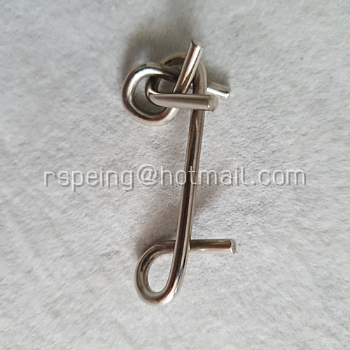 ชุดกลเหล็กปริศนา 16 ชิ้น (ซ้ำ 1 ชิ้น) Metal Puzzles Set