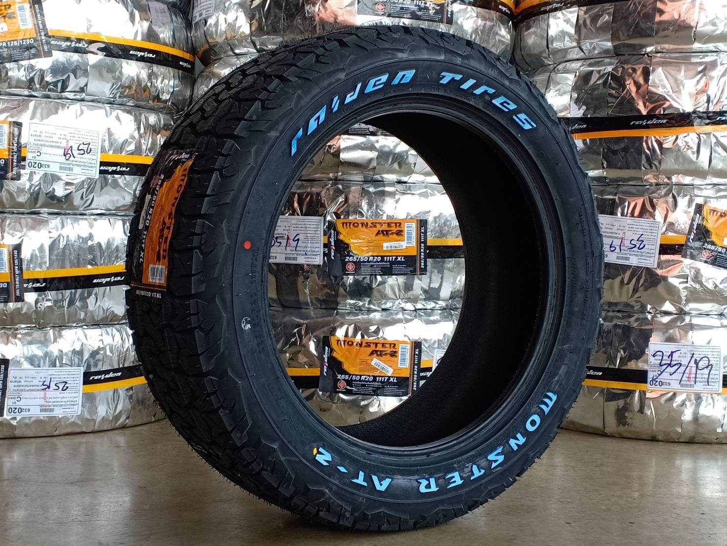 ยางใหม่ MONSTER AT2 265/50-20 ปี19 ราคาพิเศษ