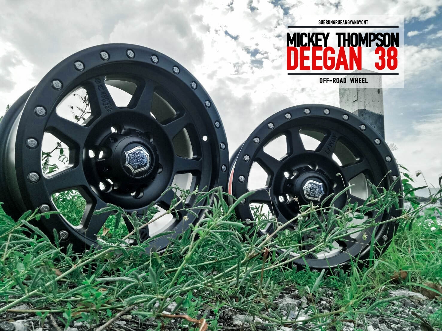ล้อแท้ MICKEY THOMPSON DEEGAN38 ขอบ16 มาใหม่