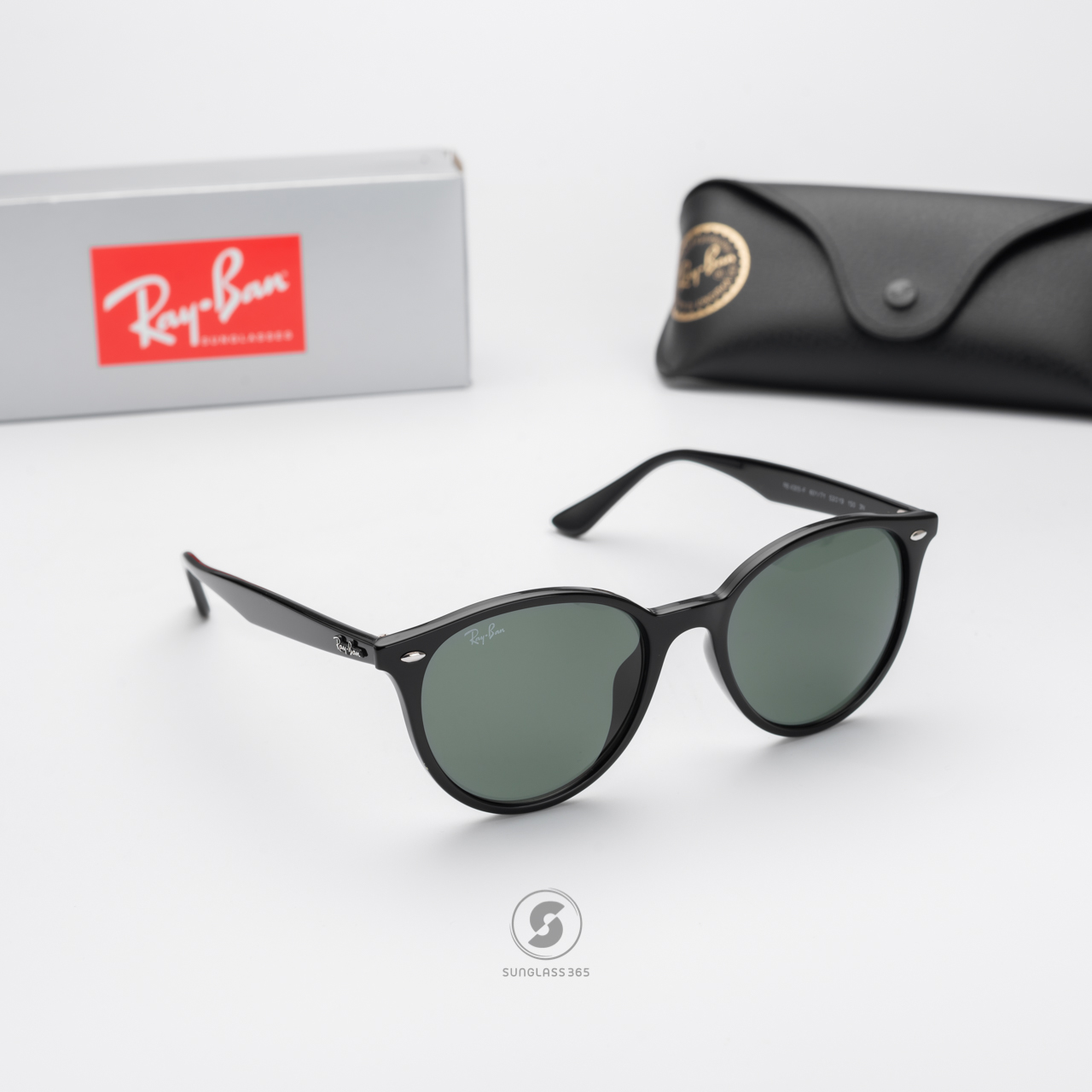 Ray-Ban Round RB4305F 601/71 Green