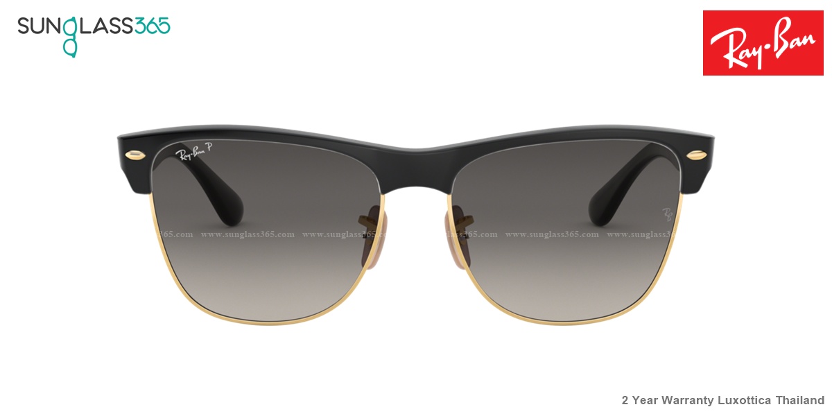 Ray-Ban RB4175 877/M3 DEMI GLOSS BLACK Grey Gradient Dark Grey - Pola