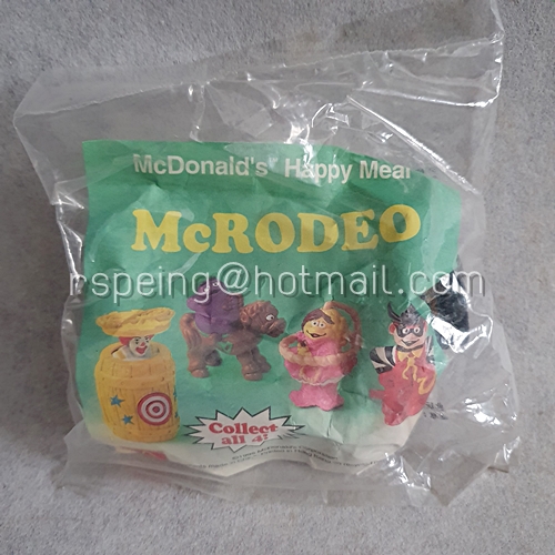 แมคโดนัลด์ แฮปปี้ มีล ทอยส์ 1995 : แมคโรดีโอ McDonald’s Happy Meal Toys 1995 : McRodeo (ครบชุด)