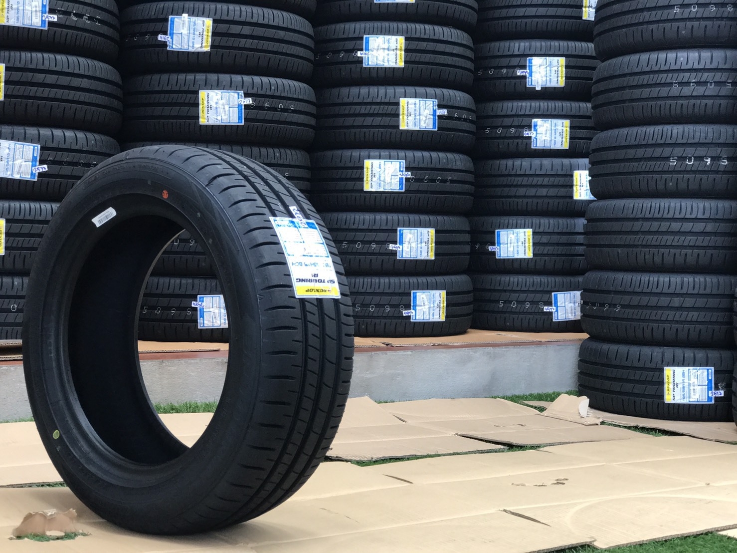 #แนะนำยางใหม่ #คุณภาพดีเยี่ยม #ราคาสุดคุ้ม #DUNLOP_SP_TOURING_R1 205/65R15 ปี19