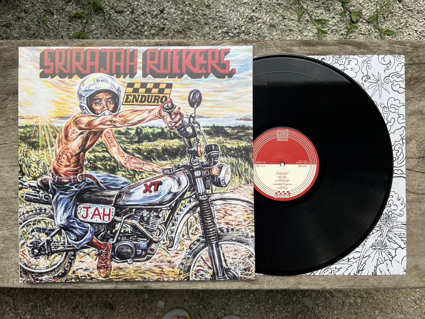 Vinyl LP SRIRAJAH ROCKERS 5th album ENDURO