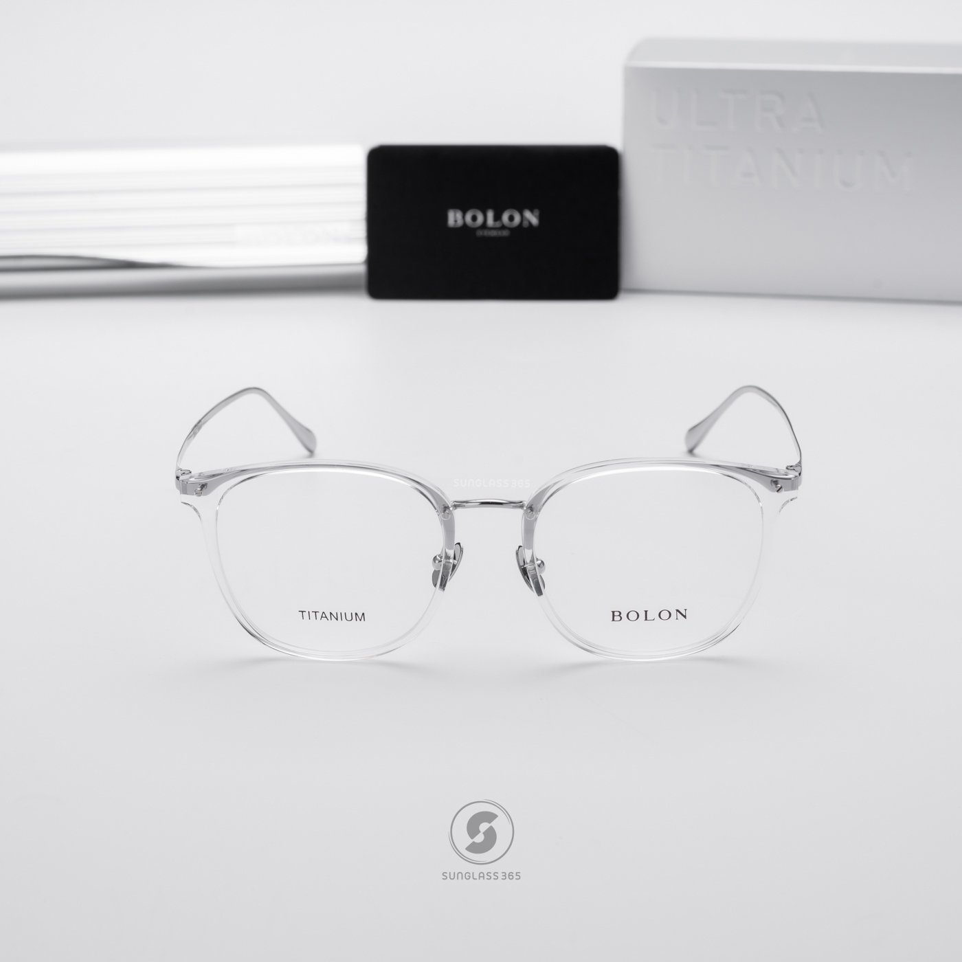 แว่นสายตา BOLON รุ่น Shinagawa BT6025 B90 Transparent Silver