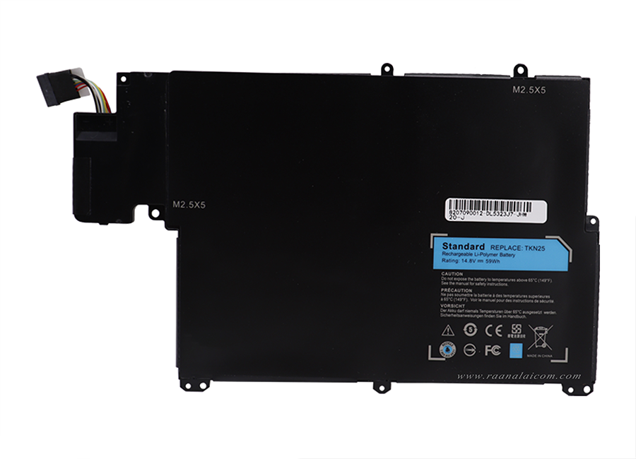 Battery Dell Vostro 3360 Original TKN25 ราคา พิเศษ แบตเตอรี่ โน๊ตบุ๊ค Dell 3360 59Wh ตรงรุ่น