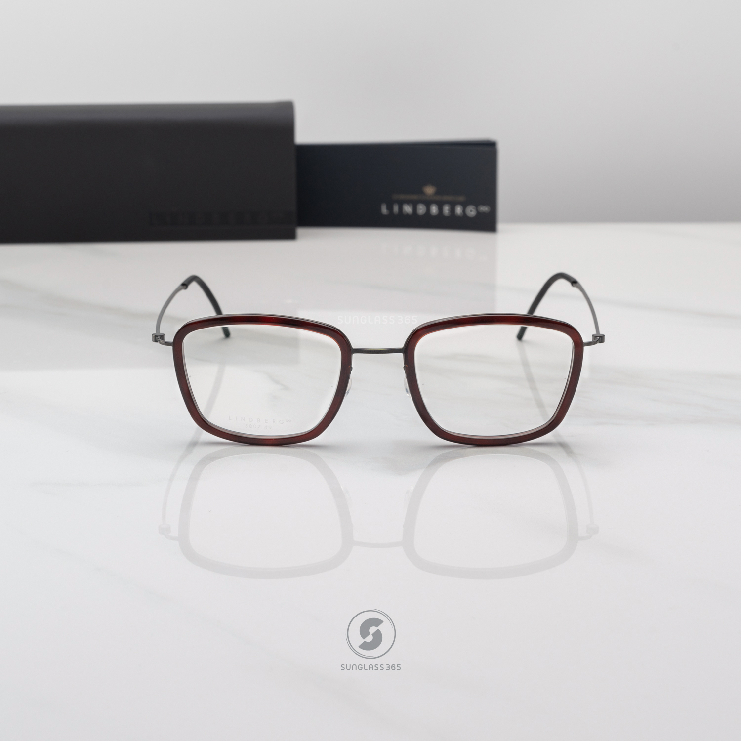 แว่นสายตา Lindberg Thintanium 020 14B9T 5807 T850 PU9