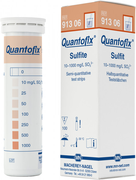 QUANTOFIX® Sulphite 91306 กระดาษทดสอบซัลไฟต์