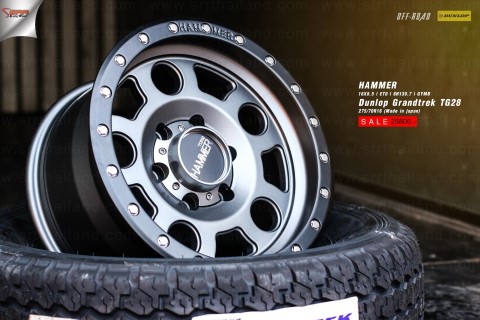 PROMOTION HAMMER OFF ROAD ขอบ16 ทถกลาย จับคู่ยาง BF ชุด 39800 บาท
