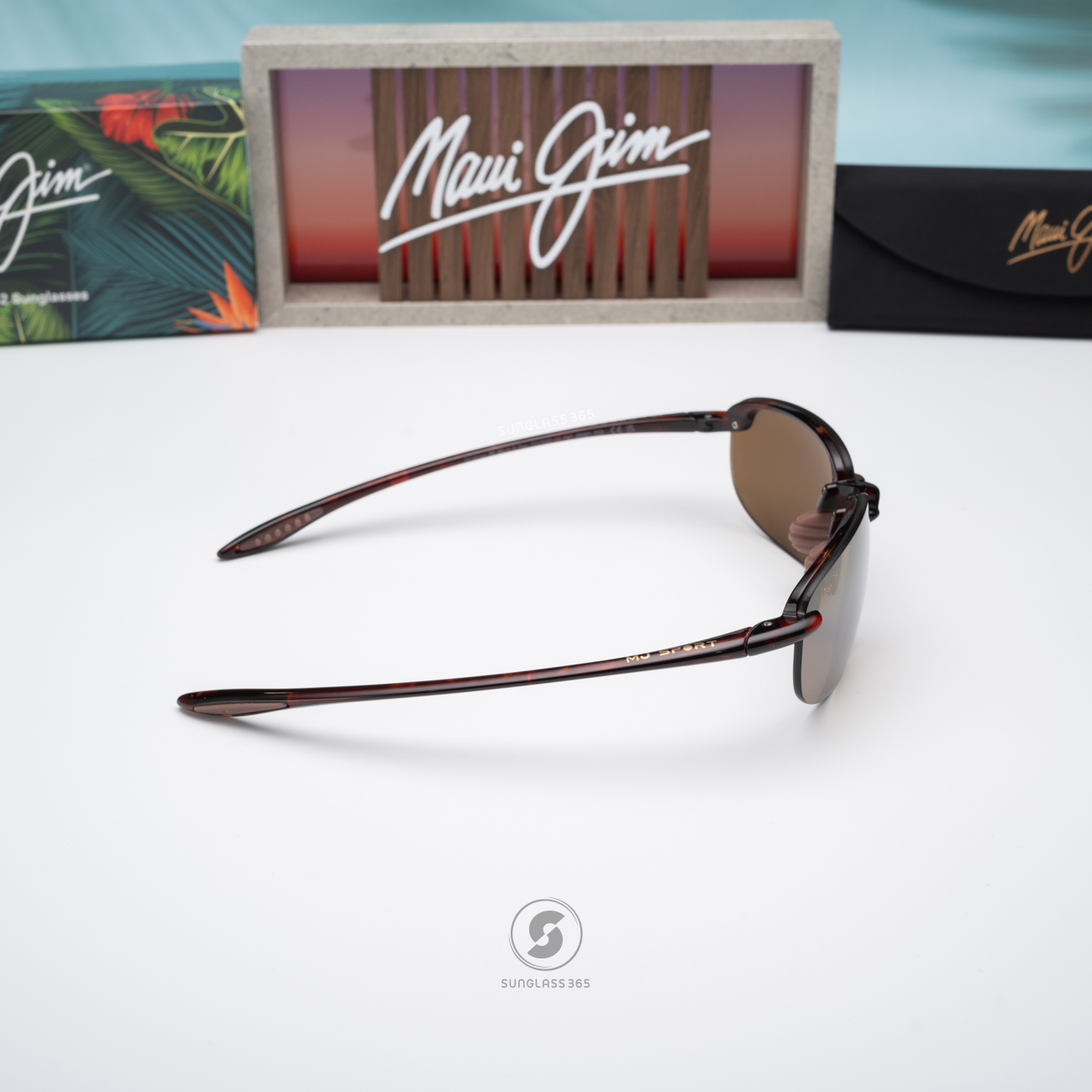 แว่นกันแดด Maui Jim HOOKIPA UNIVERSAL FIT MJ H407N 10 HCL Bronze
