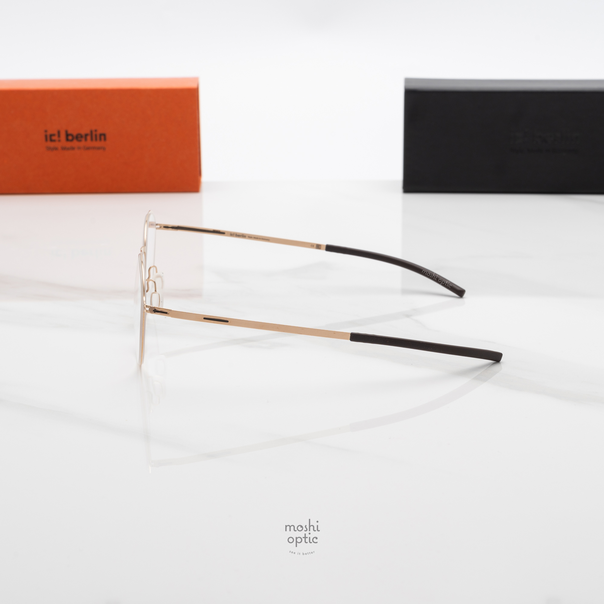 กรอบแว่น IC BERLIN Kayoko Rose Gold